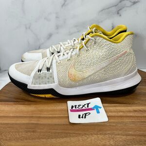 Men’s 14-Nike Kyrie Irving 3 N7 Basketball Shoes Beige 899355-117 Sneakers